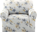 H.VERSAILTEX Floral Pattern Chair Slip Covers Printed Couch Cover Super Soft by HVERSAILTEX