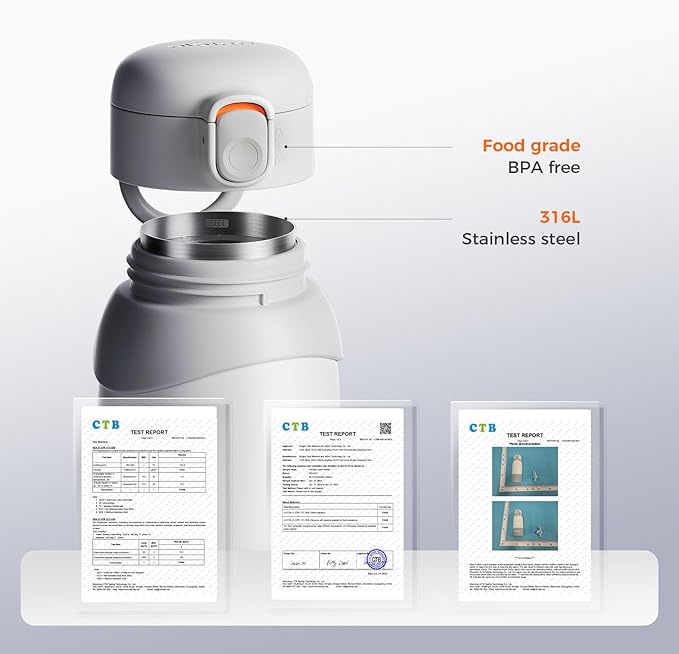 Portable Milk Warmer Pro for Travel, Detachable Bottle Warmer with Rapid and Stable Heating for Breast Milk & Water, 17.5 oz Capacity and Extended Battery Life for on the Go