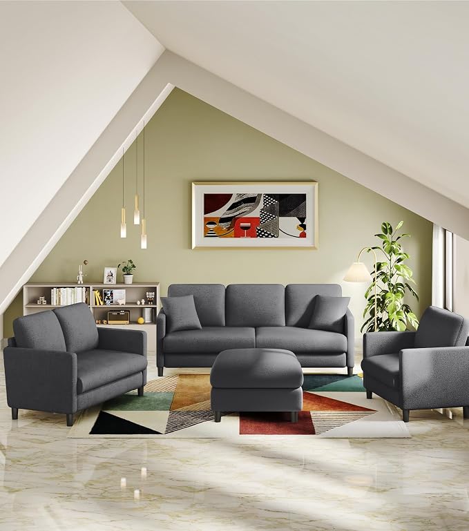 Welzona Loveseat, Comfy Teddy Love Seat - Image 8