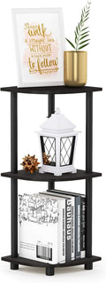 Furinno TURN-N-TUBE Corner Shelf, 3-Tier Corner Bookshelf, Display Storage by Furinno-FitsYourSpaceFitsYourBudget