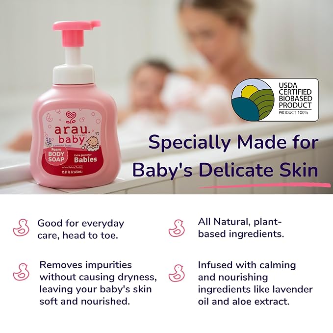 Essentials Bundle - Laundry Soap, Foam Body Soap, Foam Bottle Wash - Soap Based Products, Gentle on Skin, Cleans Well, Rinses Using Less Water, Perfect for Gifting, Baby Showers, and More
