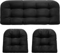 DANGHOOGY Wicker Chair Cushions, Waterproof Outdoor Loveseat Cushions by DANGHOOGYFurnitureCushions