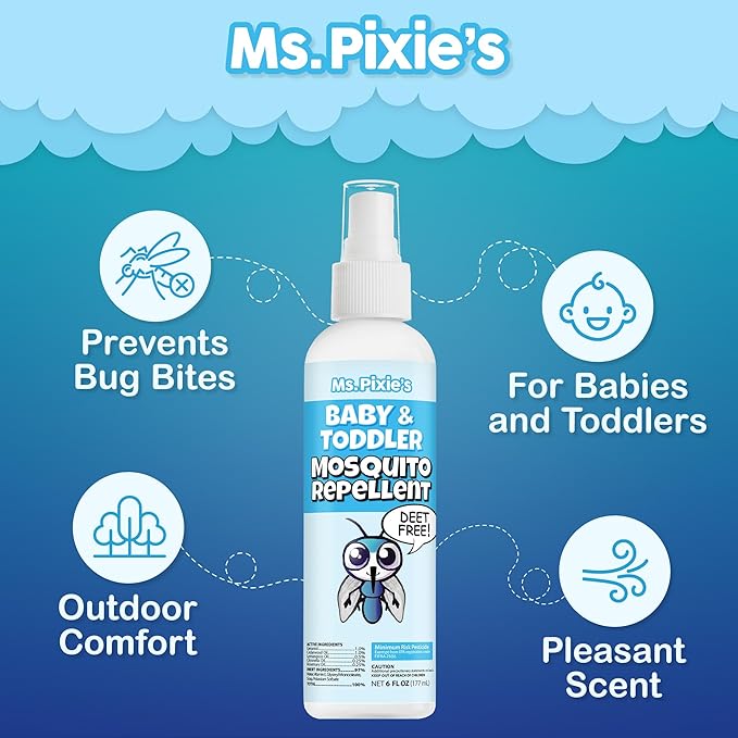 Ms. Pixie's Baby & Toddler Mosquito Repellent 6oz