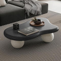 40" Cloud Coffee Table for Living Room Irregular Coffee Table Modern Low Coffee by LvingRoomFurniture