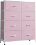 WLIVE Fabric Dresser for Bedroom, Tall Dresser by WLIVE