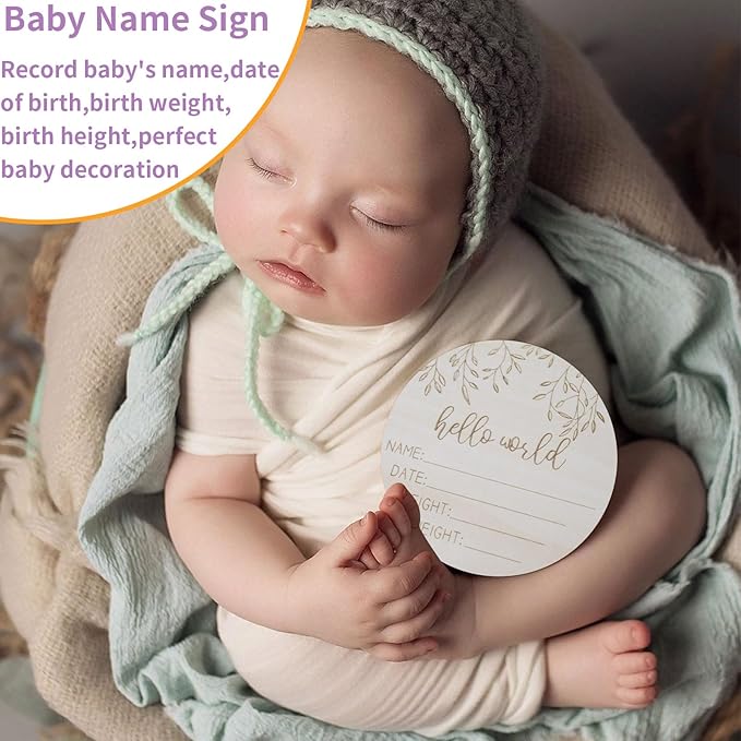 Baby Gifts Gender Neutral 10 Packs Baby Essentials Baby Shower Gifts Newborn Essentials Must Haves - Baby Brush and Comb Set Soft Security Blanket Baby Nail Clippers Greeting Cards Practical and Cute