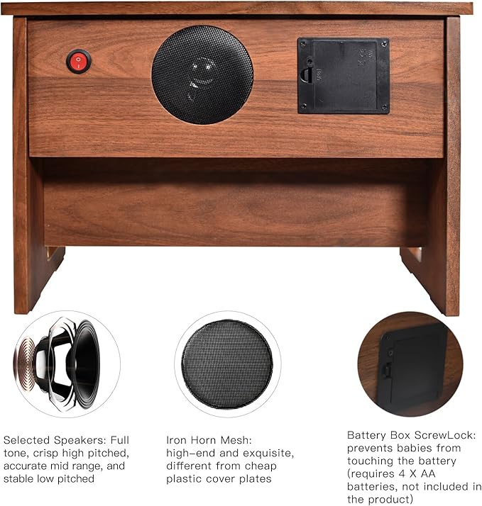 MUSICUBE Piano for Kids 25 Keys Classic Digital Wood Piano Educational Musical Toys for Boys Girls Aged 3+