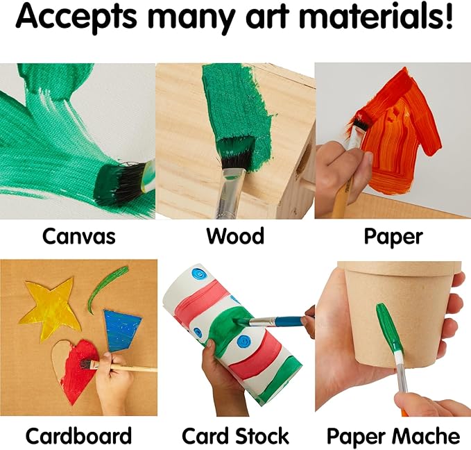 Colorations Paraben-Free Washable Tempera Paint for Kids - 1 Gallon Value Size, Vibrant Blue. Non-Toxic and Made in the USA, Classroom Must Haves, Bulk Arts and Crafts Supplies