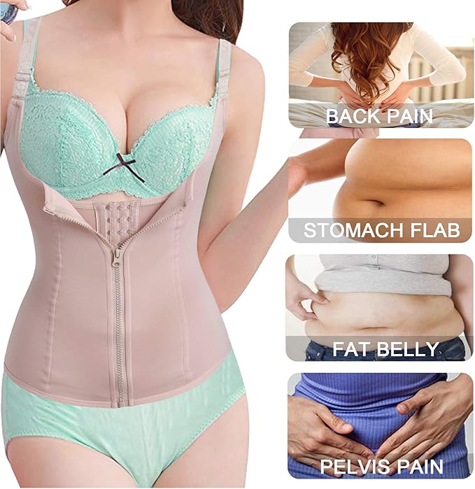 URSEXYLY Maternity Support Belt Postpartum Slim Waist Trainer Shapewear Recovery Waist Cincher Body Shaper