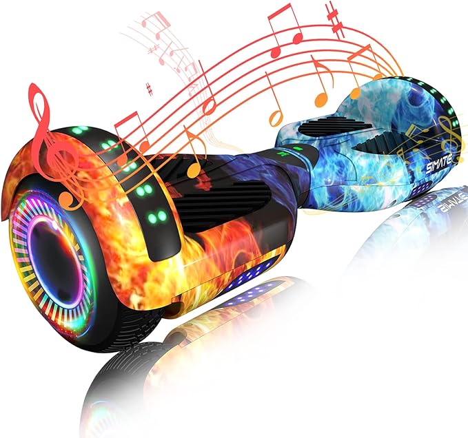 Scooter, Bluetooth & Corlorful LED Lights, Gifts for Kids & Adults & Girls & Boys, for All Ages