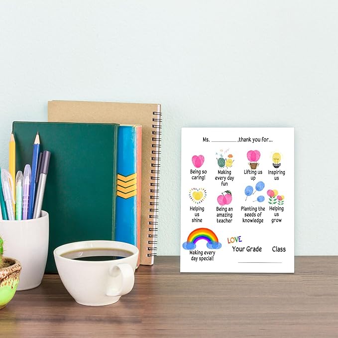 SHLINCO Teacher Appreciation Gift, Gift For Female Teacher, Creative Art Desktop Ornaments, Student Homemade Souvenirs, Year-End Souvenirs, Suitable For Desktop Decoration