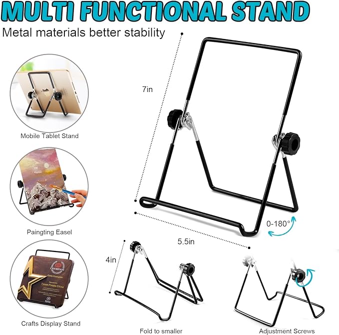 koseibal Acrylic Paint Set for Kids, Art Painting Supplies Kit with 18 Paints, 5 Canvas Panels, 8 Brushes, Table Easel, Etc, Premium Paint Set for Students, Artists and Beginner.