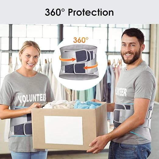 Elastic Abdominal Binder Lower Waist Support Belt, Post Surgery Postpartum Belly Band Wrap Back Support Belt Stomach Compression Wrap Waist Recovery for Men and Women (X-Large)