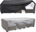Patio Furniture Set Cover Waterproof, Mrrihand Outdoor Sectional Sofa Set Cover by Mrrihand