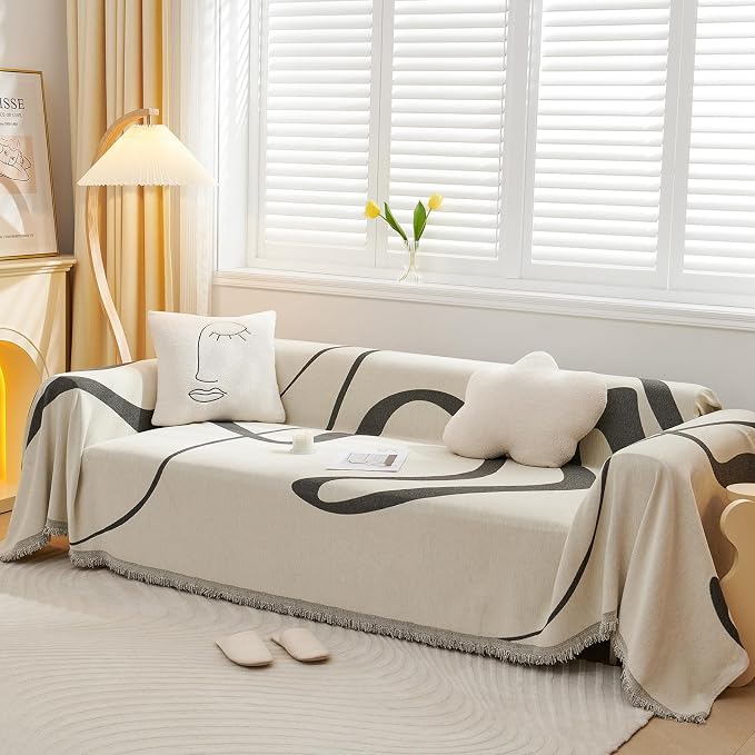 VClife Couch Cover Sofa Covers for 3 Cushion Couch, Washable Sofa Covers for Dog - Image 8