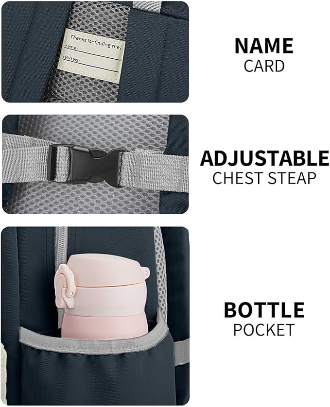 Toddler Backpack for Toddlers 1-2: Baby kids Backpack for daycare Boys Girls Not fit Folder