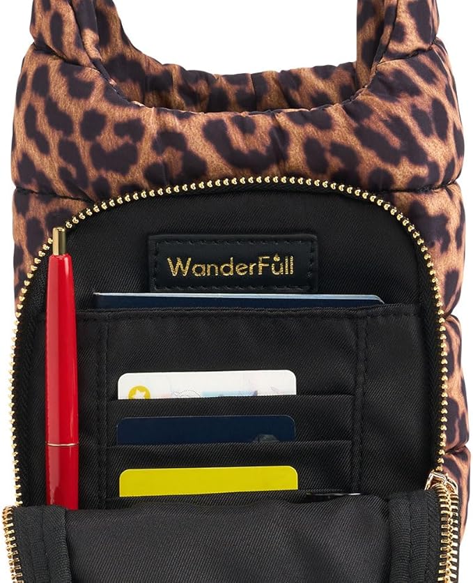 WanderFull® Original HydroBag® Collection, Water Bottle Holder w/Strap & Phone Pocket, Hands-Free Crossbody Water Bottle Bag