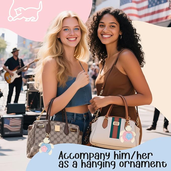 TAKADODO Crochet Kit for Beginners - Learn to Crochet Kits for Adults Beginner with Step-by-Step Video Tutorials - Crochet Kits for Adults and Kids (Turtle)