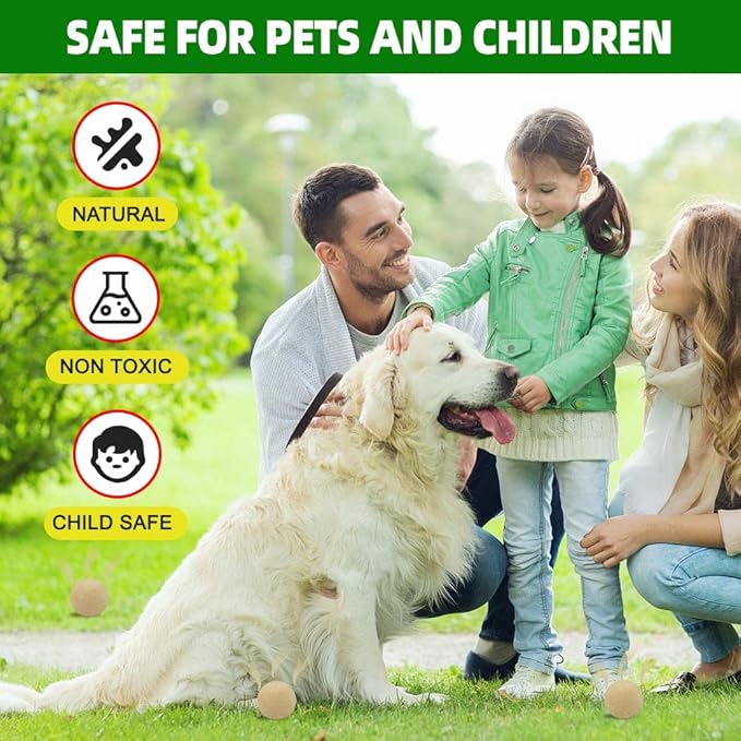 Squirrel Repellent Outdoor, Chipmunk Repellent for Attic/Garden/Bird Feeders/Plants/Cars, Deterrent Squirrels, Keep Chipmunks Away-Pack of 8