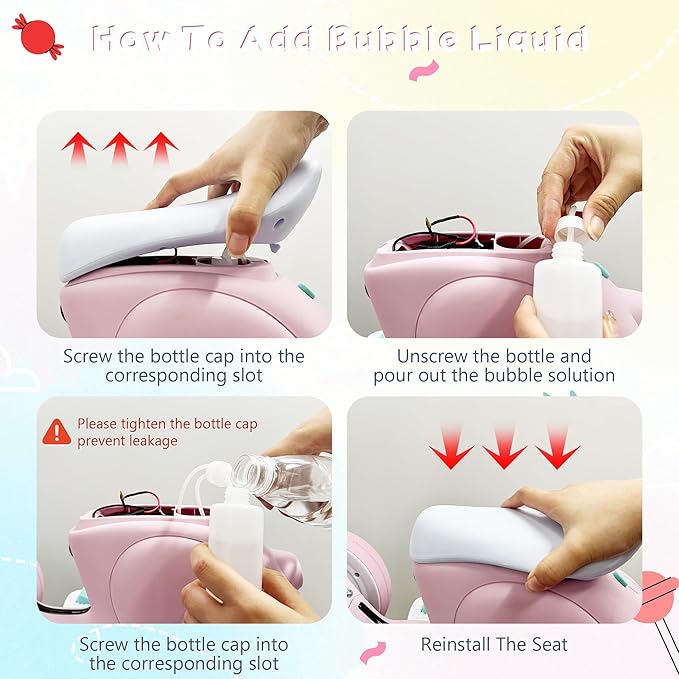 6V Electric Baby Balance Bike for 1 Year Old Boys Girls Ride on Toys 12-48 Months Toddler Balance Bike, 4 Wheels Kids First Bike with Remote Control First Birthday Gifts- Pink