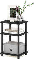 Furinno JUST Side Table, 3-Tier End Table, Open Shelves Night Stand, Bedside by Furinno-FitsYourSpaceFitsYourBudget