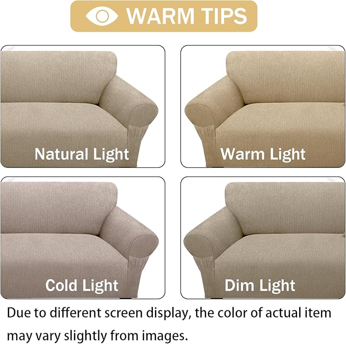 Armchair Slipcover with 1 Pillow Cover - Image 6
