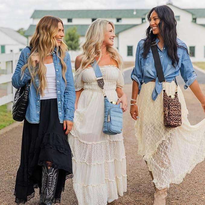 WanderFull® Original HydroBag® Collection, Water Bottle Holder w/Strap & Phone Pocket, Hands-Free Crossbody Water Bottle Bag