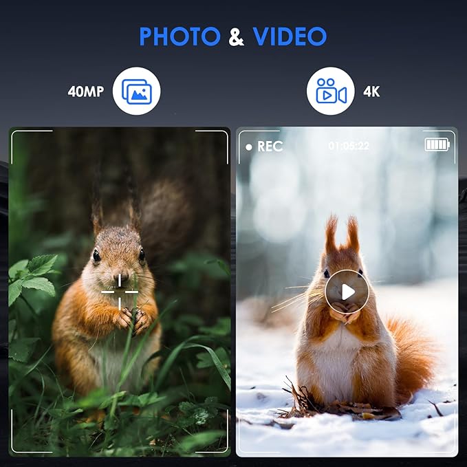 Night Vision Goggles,Compact Night Vision Binoculars,32GB Card Included, Photo/Video Capture,Outdoor Tools for Education, Wildlife Watching,Gifts for Boy, Gifts for Men, Gifts for Father (Pearl Gray)