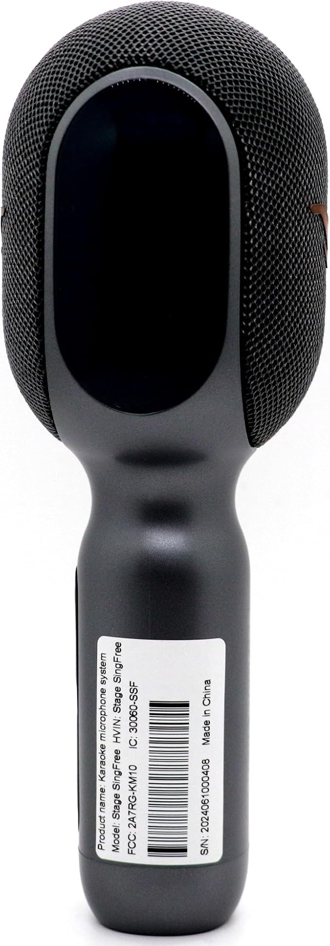 Wireless Bluetooth Karaoke Microphone, 5-in-1 Portable Handheld Mic Speaker with Dynamic RGB Lights, Mini Karaoke Machine for Car Travel Home Party, Music Recording, Duet Singing, Gift for Kids Adults