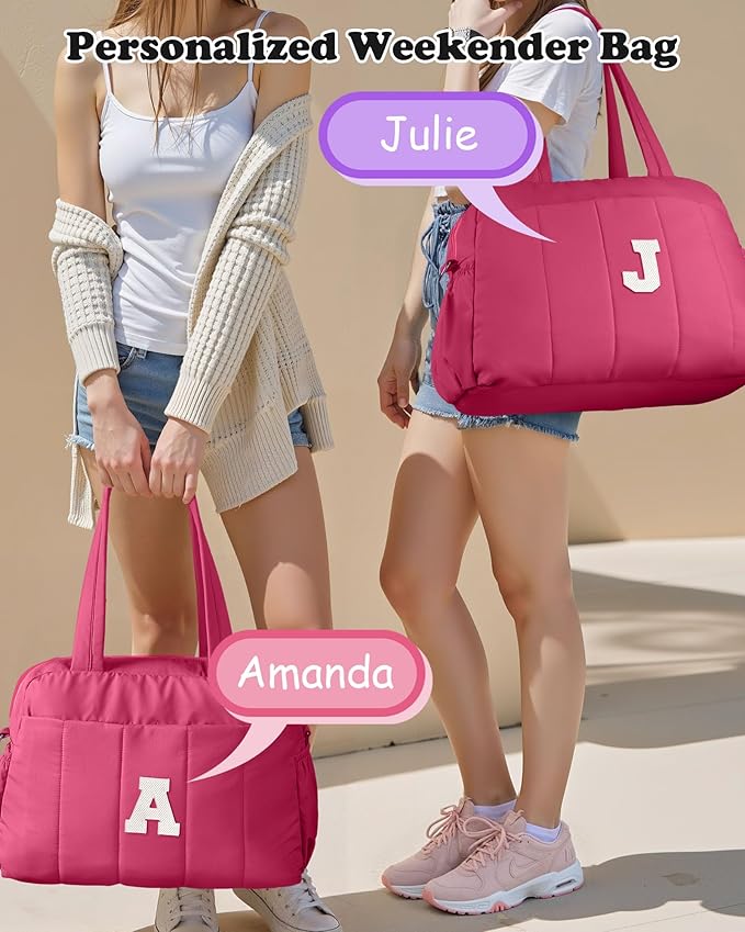 Dance Bag, Kid Weekender Bags，Tween Girls Trendy Stuff-Girl Overnight Bag with Wet Pocket，Lightweight Travel Tote Personalized Cheer Bags with Makeup Pouch