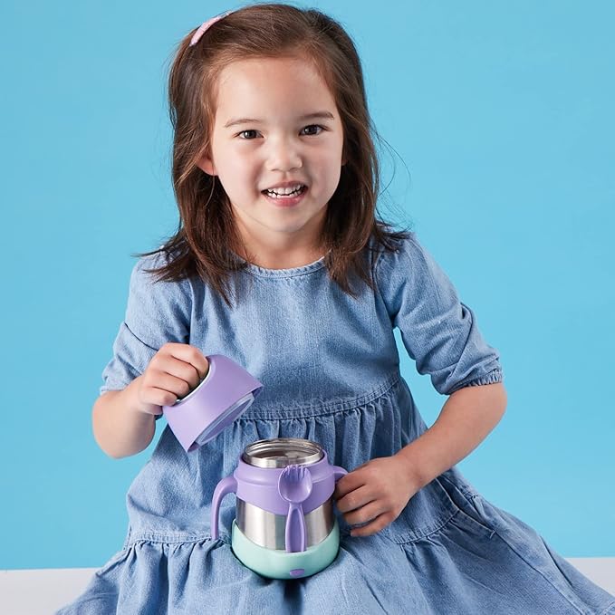 B.box Lilac Pop Insulated Food Jar, 1 EA