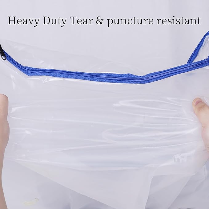 Twin Mattress Bag for Moving and Storage Cover -5 Mil Zipper Plastic Waterproof Mattress Storage Bag,77x41x14 inches,1 Pack