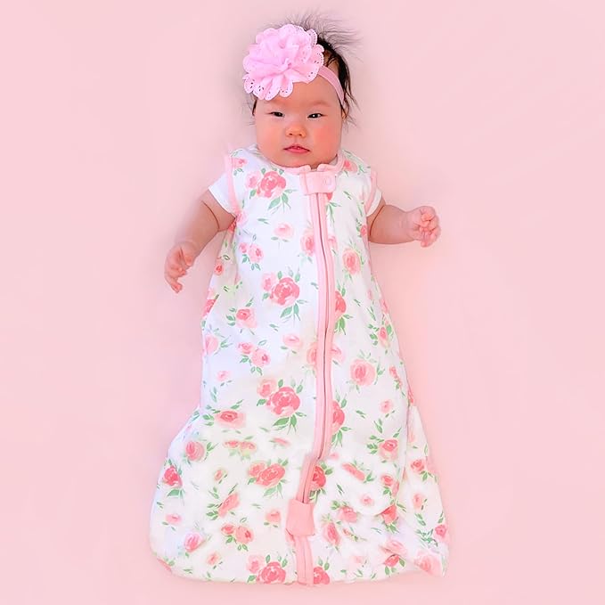 Mama Cheetah Baby Sleep Sack 0.5 TOG, Organic Cotton Baby Wearable Blanket, Swaddle Transition Baby Sleeping Bag, Boy Girl Newborn Infant, XXL (24-48 M)