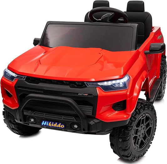 24V 10Ah Ride on Toy for Big Kids, 4WD 2 Seater Electric SUV Kids Car to Drive w/Remote Control, 4x200W Motors - Red