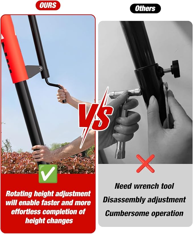 Basketball Hoop Outdoor 10 FT Height Adjustable, Portable Basketball Goals Systems with 45" Backboard for Youth Adults Kids - Backyard, Driveway, Indoor Play