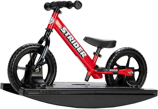 Strider 12” - Helps Teach Baby How to Ride a Balance Bicycle - for Kids 6 Months to 4 Years - Easy Assembly & Adjustments