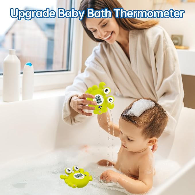 b&h Baby Bath Thermometer, Toddlers Safety Bathtub Water Thermometer, Baby Room and Bath Floating Toy, Fahrenheit and Celsius