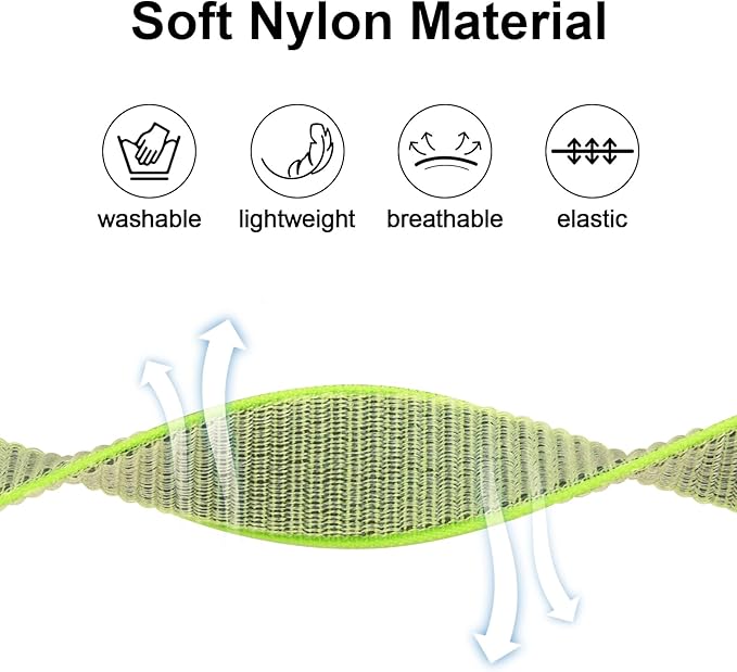 Kids Wristband Protective Case Compatible with Apple AirTag, Adjustable Nylon Bracelet for Air Tag GPS Tracker Holder with Anti Lost Watchband for Toddler Child Kids (Green+Blue)