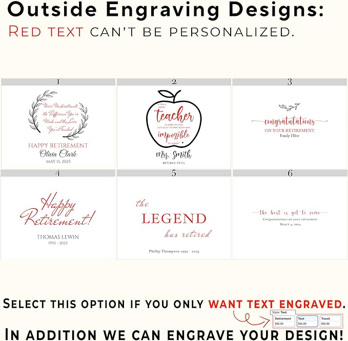 Retirement Gift for Teacher - Wooden Keepsake Box, Teacher Appreciation Gifts Personalized, Farewell Gift for Teachers, Keepsake Chest Acacia Wood, Custom Engraved Design, 11.5 x 8.5 x 5.5 in