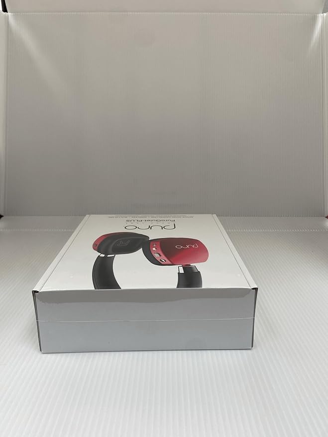 Puro Sound Labs PuroQuiet Plus Kids Noise Cancelling Headphones, Bluetooth Kids On Ear Headphones with Mic, Lightweight On-Ear Design, Studio-Grade Sound (Red)