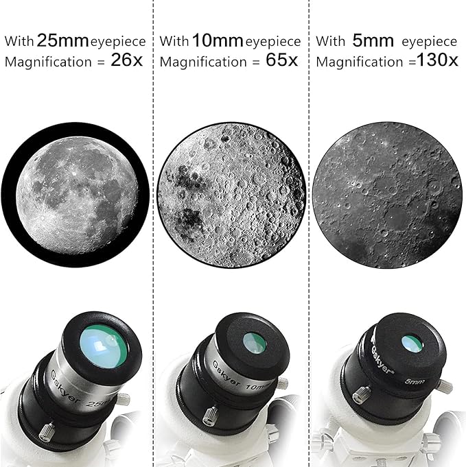 Telescope, Gskyer 130EQ Professional Astronomical Reflector Telescope, German Technology Scope, EQ-130 (EQ-130)