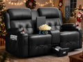 Loveseat Recliner Sofa, Home Theater Seating by TOMOSLTER
