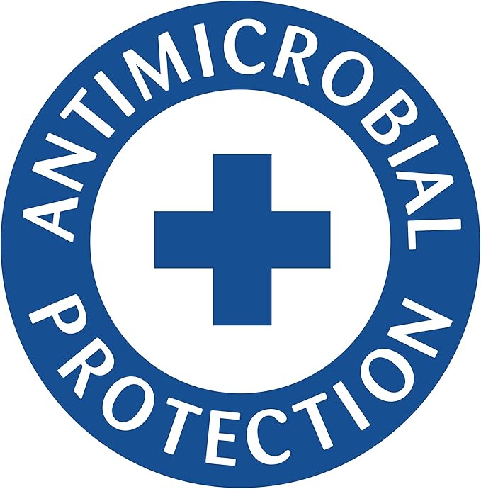 Sealy Baby Stain Protect Antimicrobial Fitted Waterproof Infant Crib Mattress Protector Pad and Toddler Bed Cover, Durable and Comfortable Topper, Machine Washable & Dryer Friendly, 52” x 28”- White