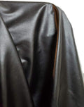 NAT Leathers™ | Black Think Stretch Garment Super Soft Faux Vegan Leather PU | by NATLeathers