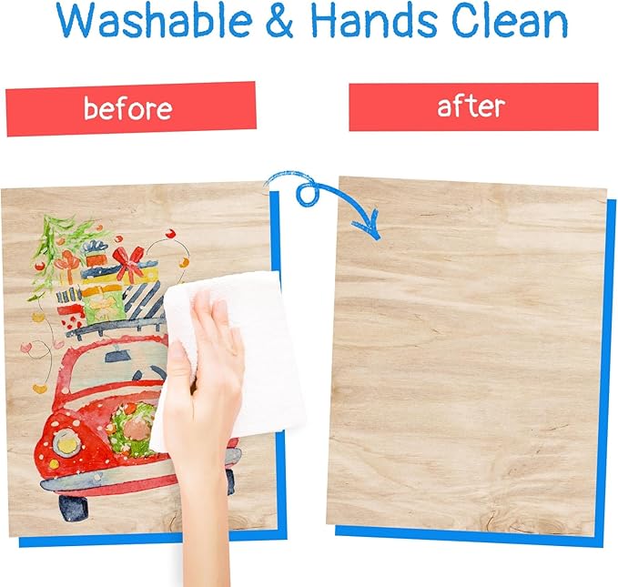 Lebze 12 Colors Toddler Crayons, Non Toxic Silky, Jumbo Washable Baby Coloring Tool, Large Size for Kids and Children, Safe Art School Supplies for Boys & Girls Flower Monaco