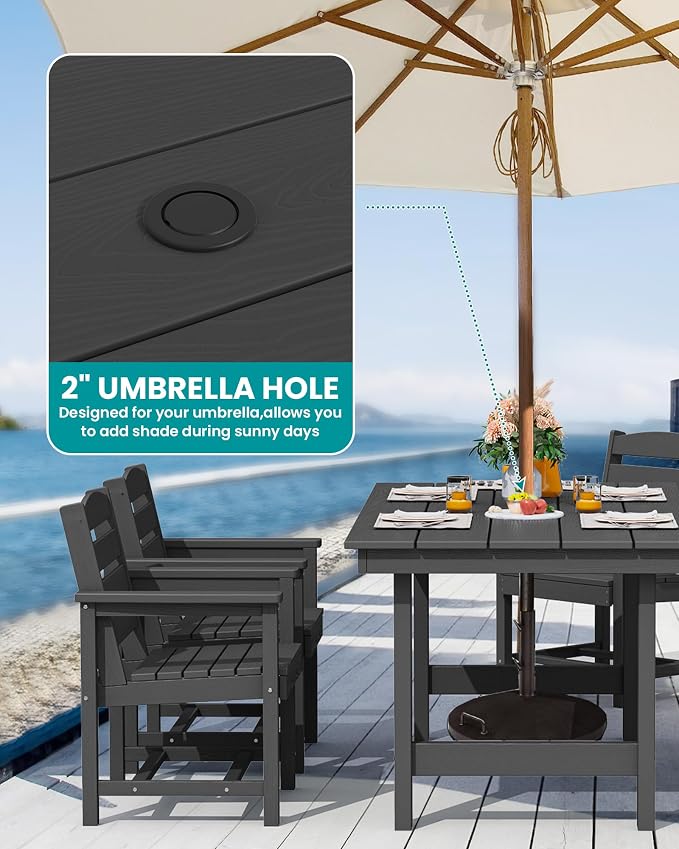 SERWALL 8-Piece Patio Dining Sets - Image 2