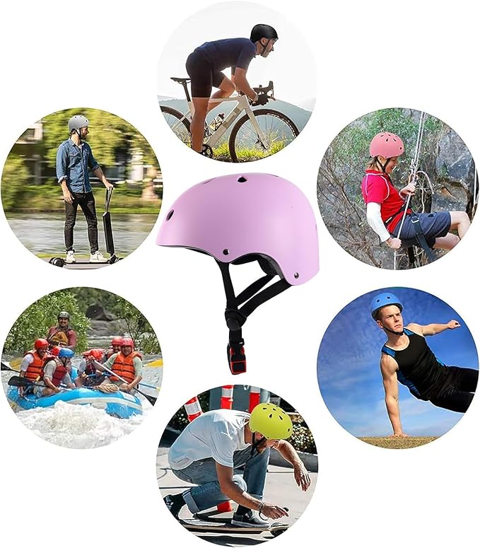 Kids Bike Helmet,Boys Girls Helmet Multi-Sport Helmet for Skateboard Roller Inline Skating Bicycle Scooter 3 Sizes