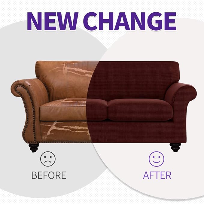ZNSAYOTX 2 Piece Chair Covers for Living Room - Image 4