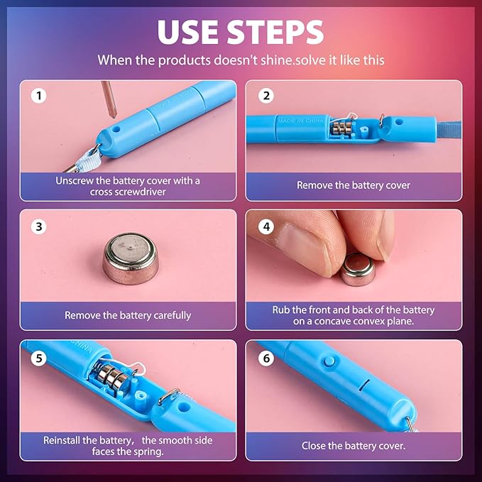 28 Pcs Sparkler Firework Sticks Glow Fiber Optic Wands, LED Flashing Sticks Light Up Toy for Adults Kids, Glow in The Dark Party Supplies Favor Bulk Magic Rave Decoration for Wedding Christmas Easter