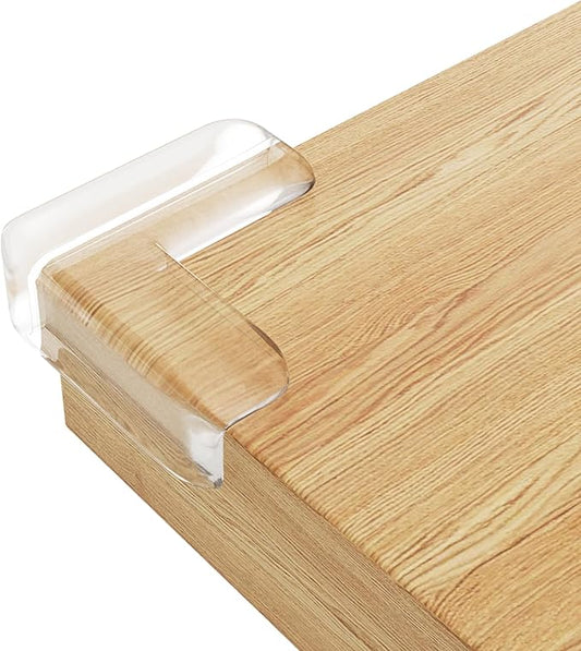 40 Pack Corner Protector Baby, L-Shaped Baby Proof Corners and Edges, Clear Table Corner Covers Baby, Baby Corner Protector Guards, Corner Guards for Table Edges & Sharp Corners